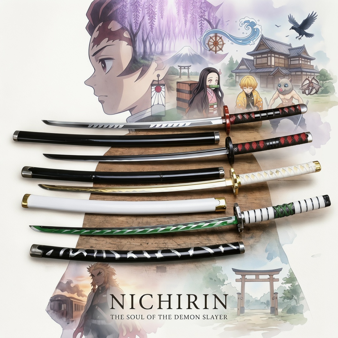 Cosplay Prop Katana - سيف كاتانا تانجيرو من أنمي قاتل