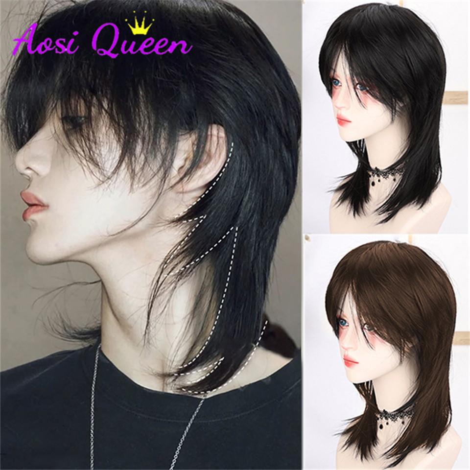 شعر مستعار نسائي قصير أسود بتص - مراجعة Wig Fiber Net وسعره