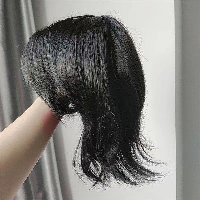 شعر مستعار نسائي قصير أسود بتص - مراجعة Wig Fiber Net وسعره