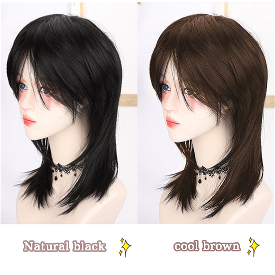 شعر مستعار نسائي قصير أسود بتص - مراجعة Wig Fiber Net وسعره