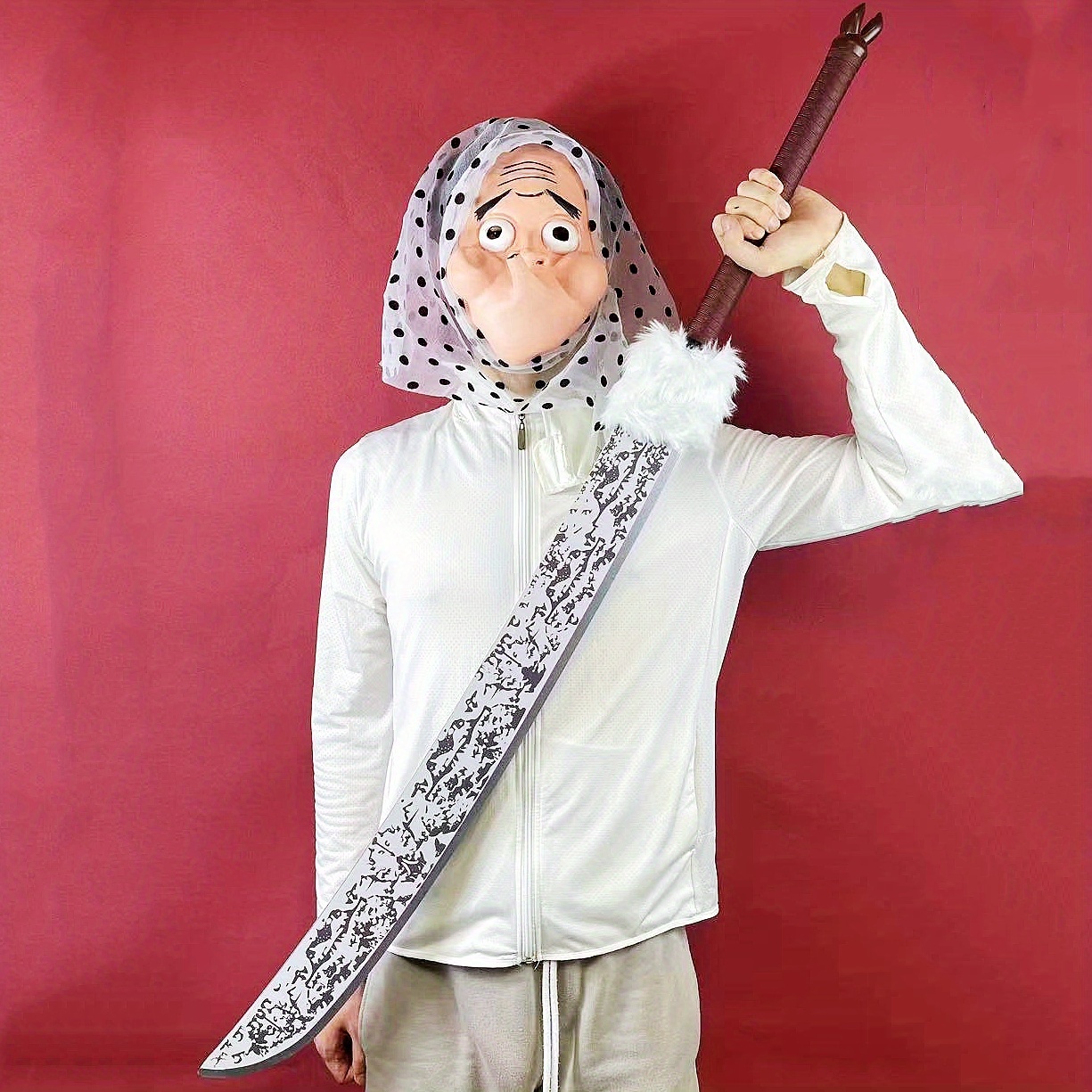 50 بوصة Fushiguro Toji Katana  - مراجعة Cosplay Prop Katana وسعره